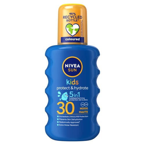 NIVEA SUN Kids & Baby spray SPF30 - 200 ml Zonnebrand Wit