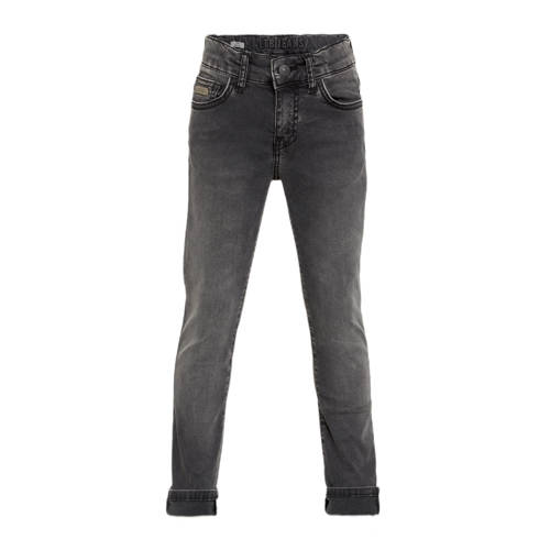 LTB slim fit jeans Jim almost black wash Zwart Jongens Stretchdenim - 104
