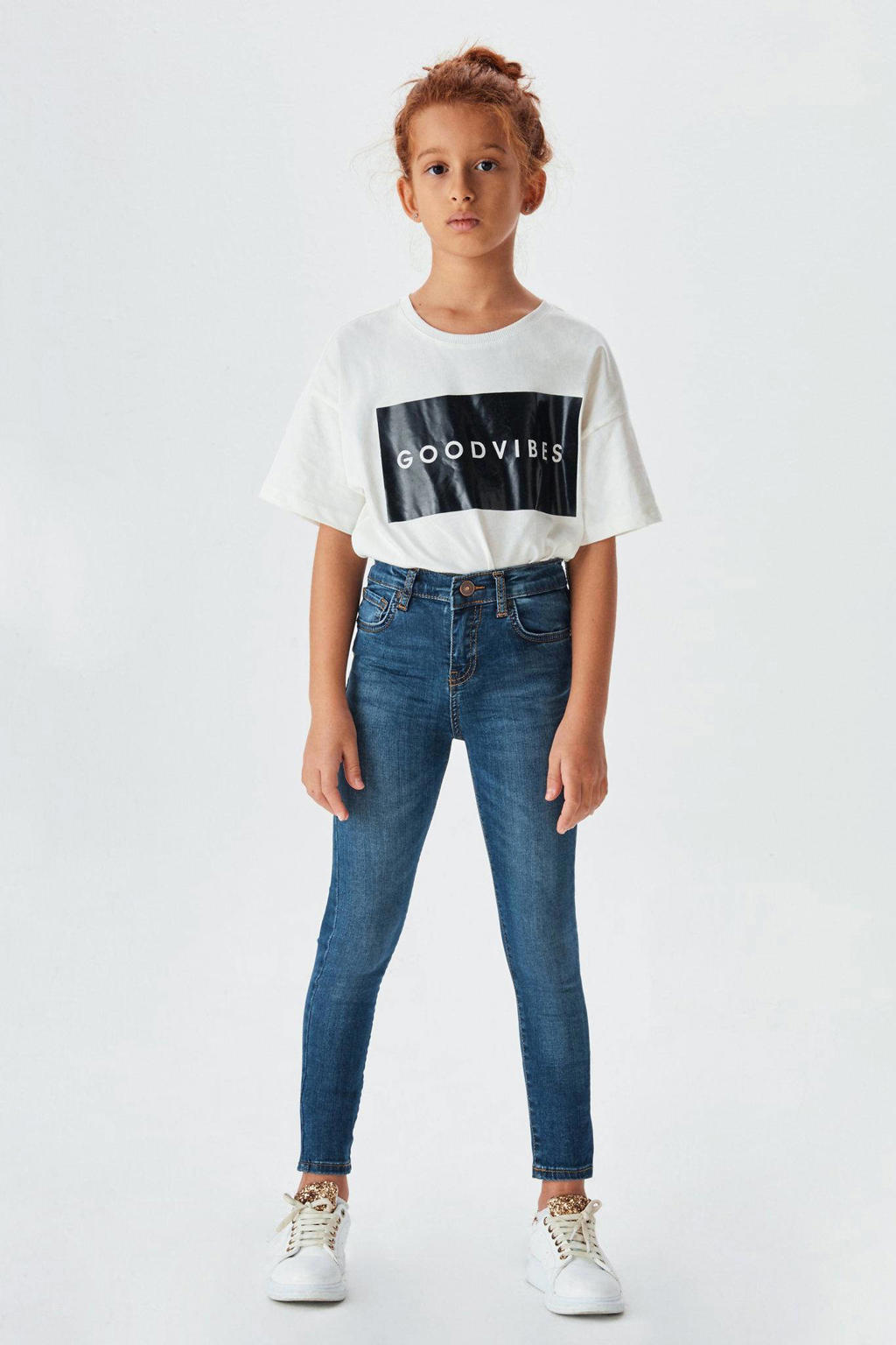 LTB high waist super skinny jeans Sophia marlin blue wash