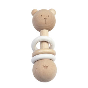 Wooden Bear Rattle