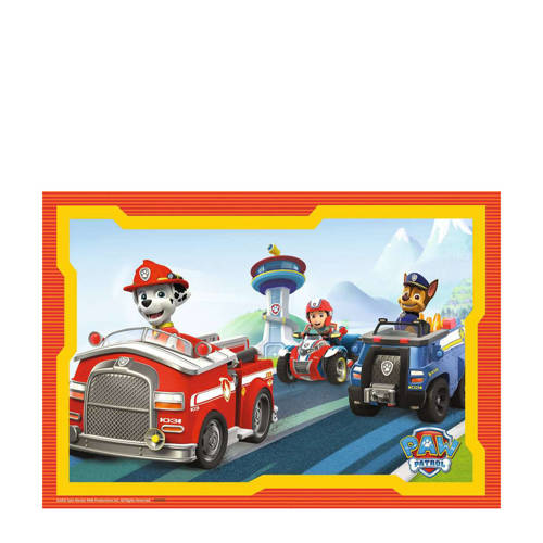 Paw Patrol in actie legpuzzel 12 stukjes | Legpuzzel van