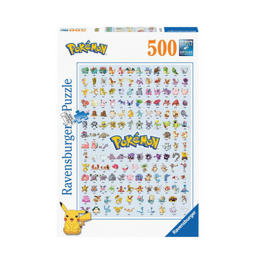 Ravensburger pokémon legpuzzel 500 stukjes | Legpuzzel van