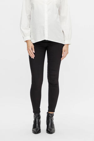 skinny zwangerschapsjeans MLLUCY zwart