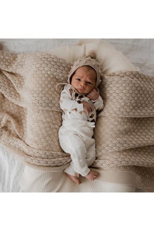 newborn longsleeve Golden Hour off white/lichtbruin/bruin