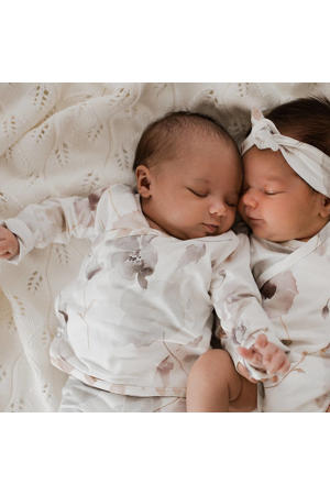 newborn longsleeve Magnolia off white/lichtbruin