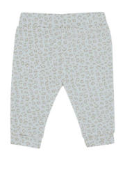 thumbnail: Born by Kiddo United baby regular fit broek met katoen wit/camel