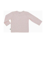 thumbnail: Born by Kiddo United baby longsleeve met katoen roze/wit