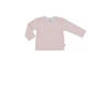 Born by Kiddo United baby longsleeve met katoen roze/wit
