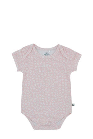romper roze/wit