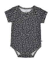 thumbnail: Born by Kiddo United romper antraciet/wit