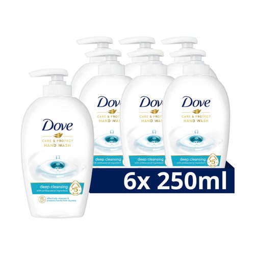 Dove Care & Protect handzeep - 6 x 250 ml | Handzeep van Dove