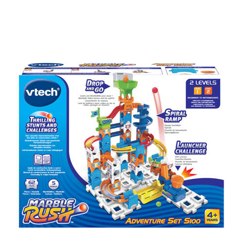 Vtech Marble Rush Adventureset Knikker- ballenbaan Multi