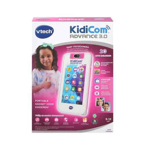 Vtech Kidi KidiCom Advance 3.0 roze Elektronisch speelgoed