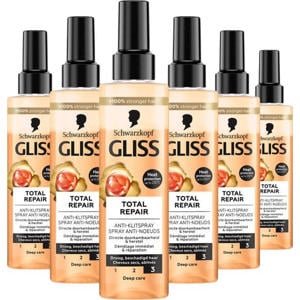 Anti-Klit Spray Total Repair - 6x 200 ml - voordeelverpakking