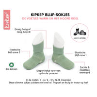thumbnail: KipKep Blijf-Sokjes 0-6 mnd - party blue (set van 2)