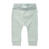 Noppies baby baby regular fit broek Naura mintgroen