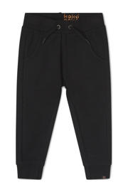 thumbnail: Zwarte meisjes Koko Noko joggingbroek Nikki van stretchkatoen met elastische tailleband en effen