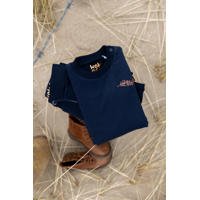 thumbnail: Koko Noko sweater Nova met ruches donkerblauw
