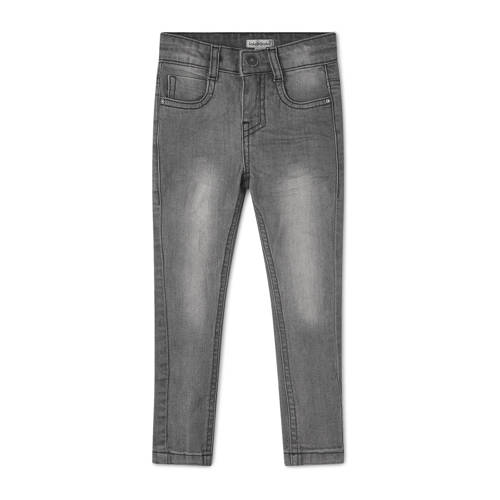 Koko Noko skinny jeans Nelly grijs stonewashed Meisjes Stretchdenim Effen - 110/116