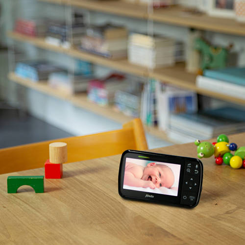 Alecto DVM149 babyfoon met camera en 4.3' kleurenscherm Zwart