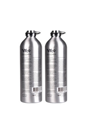 kruik aluminium (set van 2)