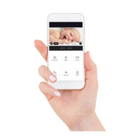 thumbnail: Alecto SMARTBABY10BK - Wifi babyfoon met camera - Zwart