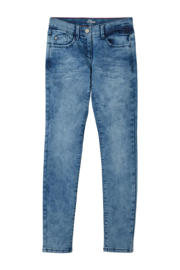 thumbnail: s.Oliver slim fit jeans blauw