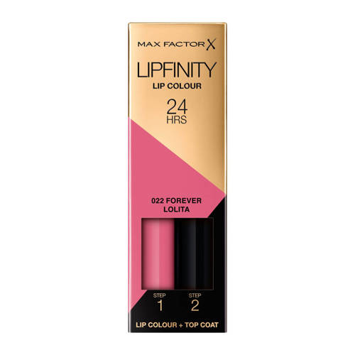 Max Factor Lipfinity Lip Colour 2-step Long Lasting lippenstift 022 Forever Lolita