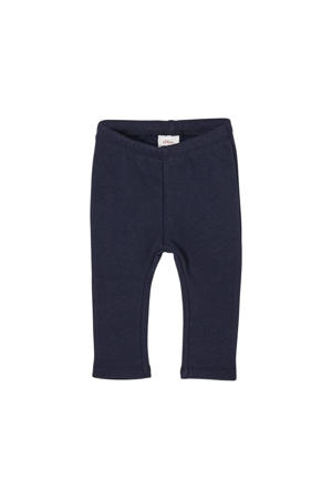 baby gemêleerde legging donkerblauw
