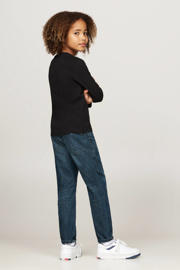 thumbnail: Tommy Hilfiger longsleeve van katoen zwart