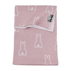 X Mrs. Keizer baby wiegdeken Rabbit 75x100 cm lilac