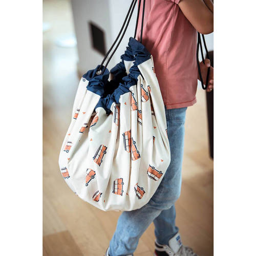 Play&Go 2-in-1 opbergzak speelkleed LA Roadmap Multi
