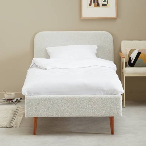 NOUS Living bed Charlotte (90x200 cm) Beige | Bed van