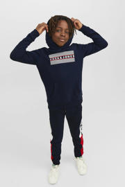 thumbnail: JACK & JONES JUNIOR hoodie JJECORP met logo donkerblauw
