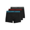 JACK & JONES JUNIOR boxershort - zwart/multi (set van 3)