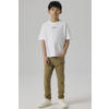 NAME IT KIDS slim fit broek NKMTHEO beige