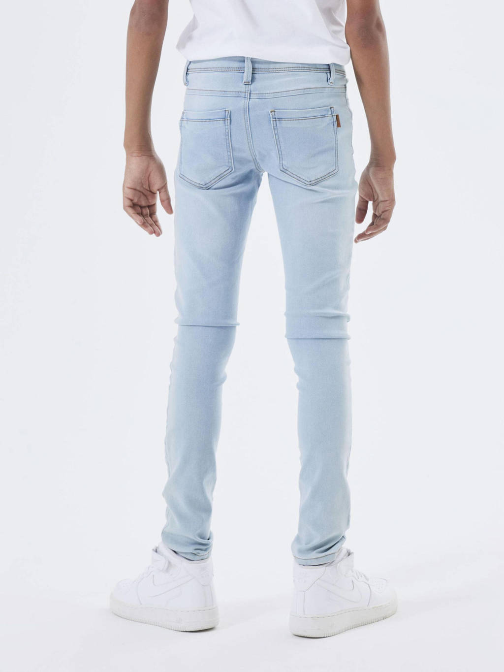 Gluren Landelijk Goederen NAME IT KIDS slim fit jeans NKMSILAS light denim | kleertjes.com