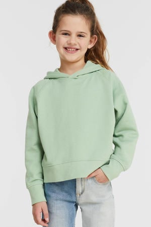 hoodie mintgroen