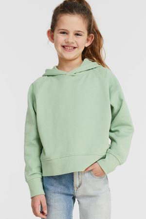 hoodie mintgroen