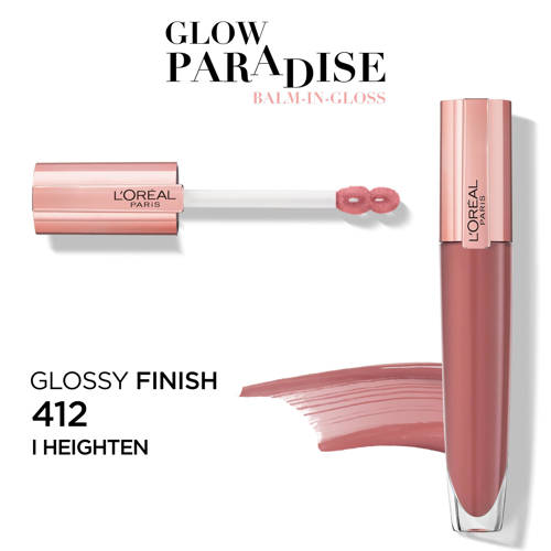 L'Oréal Paris Glow Paradise Balm in Gloss lipgloss 412 Nude Beige