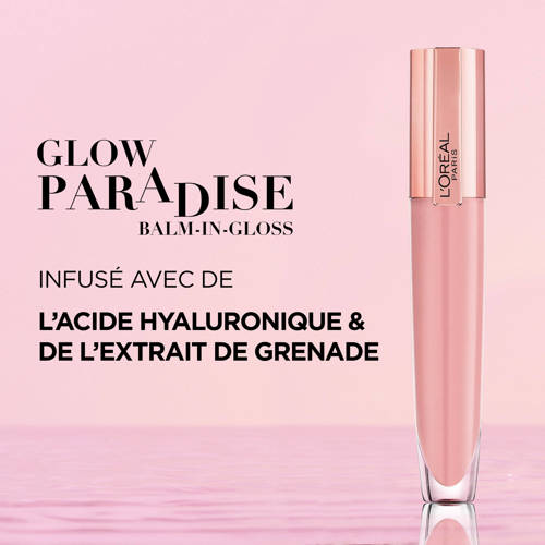 L'Oréal Paris Glow Paradise Balm in Gloss lipgloss 400 Transparant