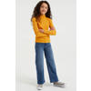 WE Fashion ribgebreide coltrui Myla geel