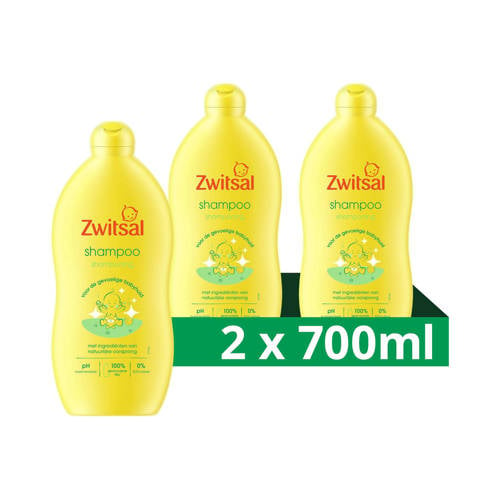 Zwitsal shampoo Baby - 2 x 700 ml | Shampoo van Zwitsal