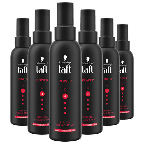 Schwarzkopf Taft Power Gellac haarspray - voordeelverpakking - 6 x 150 ml afbeelding