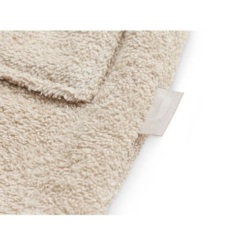 Jollein badjas 1-2 jaar nougat Beige Jongens Meisjes Katoen Capuchon Effen