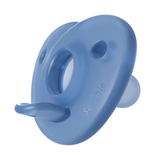 Philips Avent fopspeen SCF099 21 CURVED SOOTHIE BOY 0-6M (set van 2) Blauw