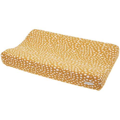 Meyco aankleedkussenhoes Cheetah honey gold Geel | Aankleedkussenhoes van Meyco