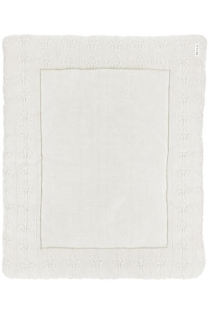 boxkleed Romantic flower 77x97 cm off white