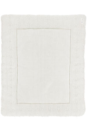 boxkleed Romantic flower 77x97 cm off white