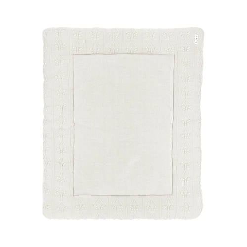 Meyco boxkleed Romantic flower 77x97 cm off white Ecru